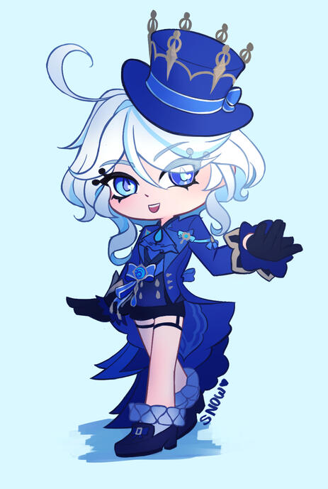 Furina - Chibi Fanart