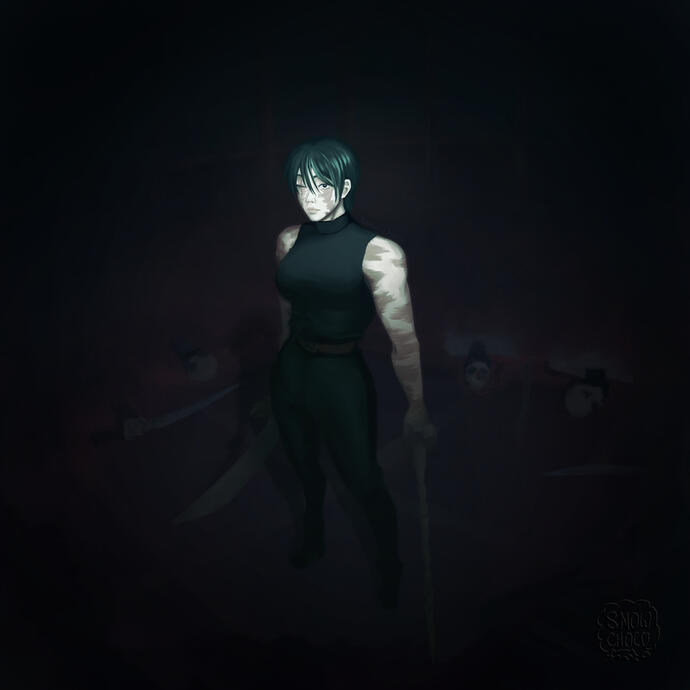 Maki Zenin - Fanart